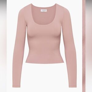 Aritzia Tops - Babaton Contour Long Sleeve Crop - NWT